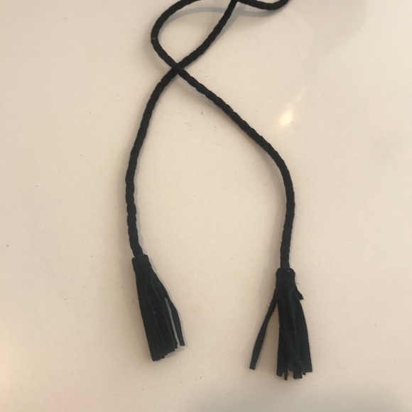 Joie Angelynn Black Suede Wrap-around Heels - Picture 6 of 8